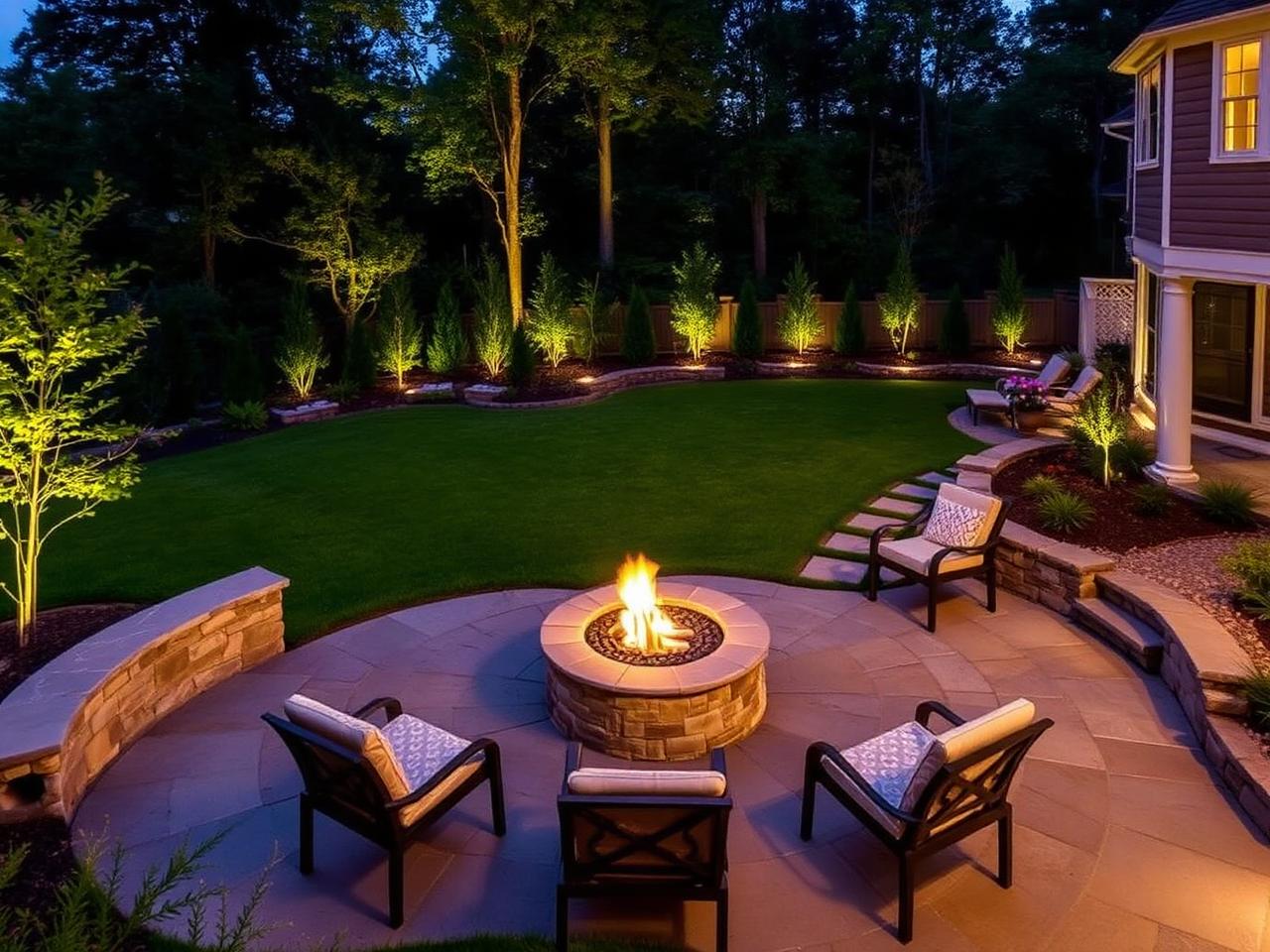 Backyard Sanctuary after