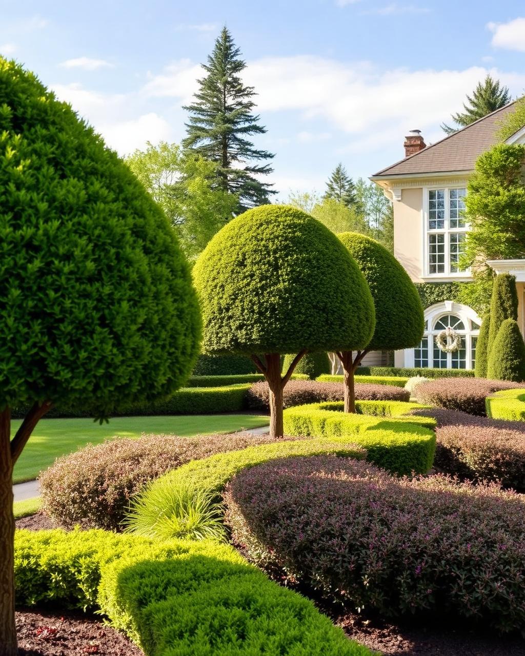 Sculpted Hedge